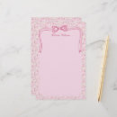 Search for unique stationery paper Pink