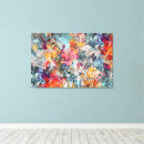 Search for pink and teal canvas prints Floral