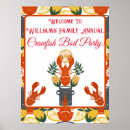 Search for seafood boil posters Lobster