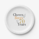 Search for 70th birthday plates Milestone