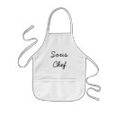 Search for sous chef aprons Children