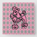 Search for pink poodle art Retro