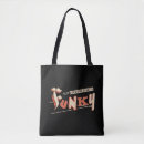 Search for funky tote bags Typography