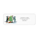 Search for cat return address labels Modern