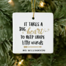 Search for teacher ornaments Thank you