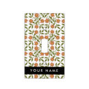 Search for boho light switch covers Pattern of flowers