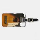 Search for guitar luggage tags Brown
