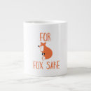 Search for for fox sake mugs Humour