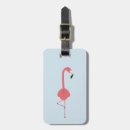 Search for pink flamingo luggage tags Illustration