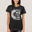 Search for lung cancer tshirts Health