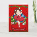 Search for ballerina christmas cards Girl