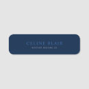 Search for blue name tags Minimalist