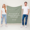 Search for religious blankets Bible verse