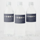 Search for on the moon water bottle labels Watercolor