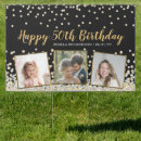 Search for birthday outdoor signs Photo collage