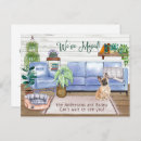 Search for cute moving announcement cards Pet