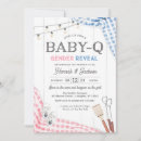 Search for bbq gender reveal invitations Backyard baby shower
