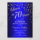 Search for blue and gold prom invitations Diamonds