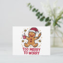 Search for gingerbread postcards Xmas