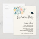 Search for yellow and blue graduation invitations Watercolor