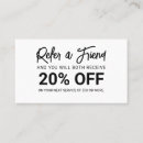 Search for referral cards Minimalist