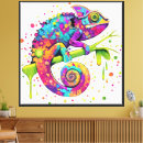Search for watercolor canvas prints Wildlife