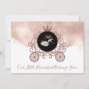 Search for princess is on her way invitations Girl