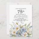 Search for 75th anniversary invitations Elegant