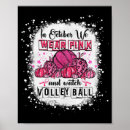 Search for pink volleyball posters Cancer