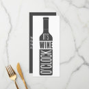 Search for wine menus Typography