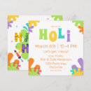 Search for holi festival invitations Colorful