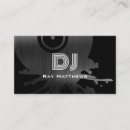 Search for vinyl business cards Djing
