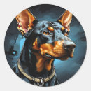 Search for doberman stickers Black
