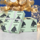 Search for gorilla wrapping paper Great ape
