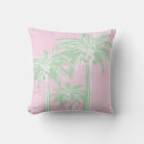 Search for pink beach pillows Palm tree