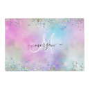 Search for unicorn placemats Glitter