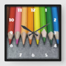 Search for pencil clocks Colors