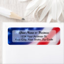 Search for patriotic return address labels Simple