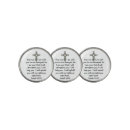 Search for christian golf ball markers God