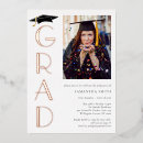 Search for gold foil graduation invitations High school graduation