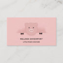 Search for pig farm business cards Piggy