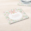 Search for floral coasters Floral baby shower