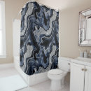 Search for silver and blue shower curtains Modern