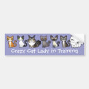 Search for cat bumper stickers Cartoon