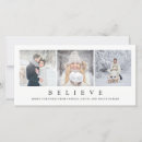 Search for believe christmas cards White