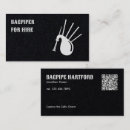 Search for bagpipes business cards Performer