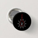 Search for rock and roll buttons Red