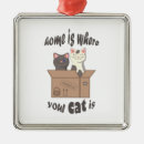 Search for two cats ornaments Kitty