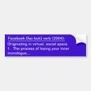 Search for facebook bumper stickers myspace