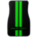 Search for lime green car floor mats Stripes